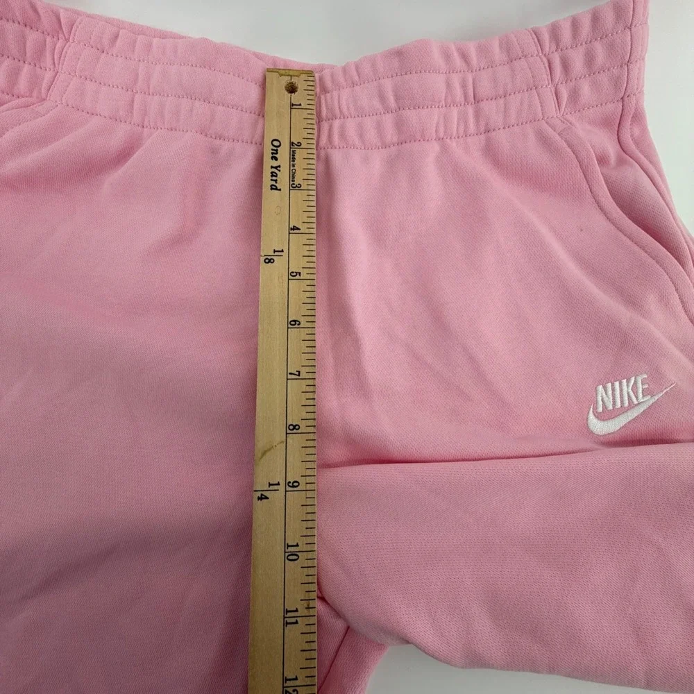 Nike Kids Sportswear Fleece Shorts Pink Bloom White FD3015-690 Youth XL‎ NWT